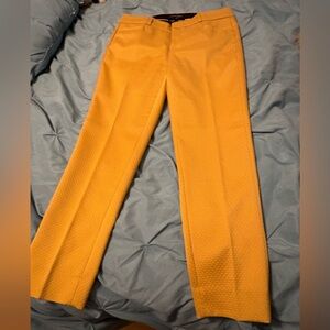 Banana Republic Sloan Mustard Pants Size 2